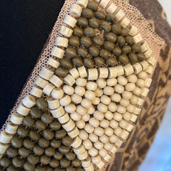 121 Testament Beaded Neckline Top Size L - Picture 4 of 15